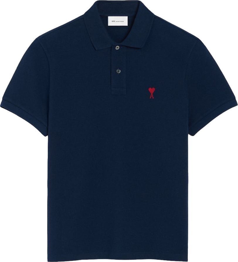 AMI Paris T-Shirts And Polos Navy Navy