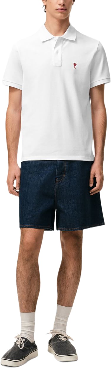 AMI Paris T-Shirts And Polos White Wit