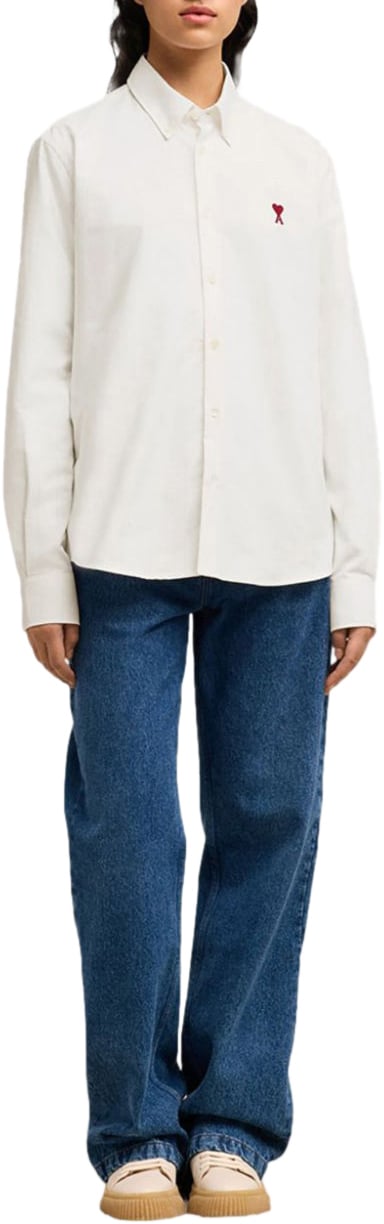 AMI Paris Shirts White Wit