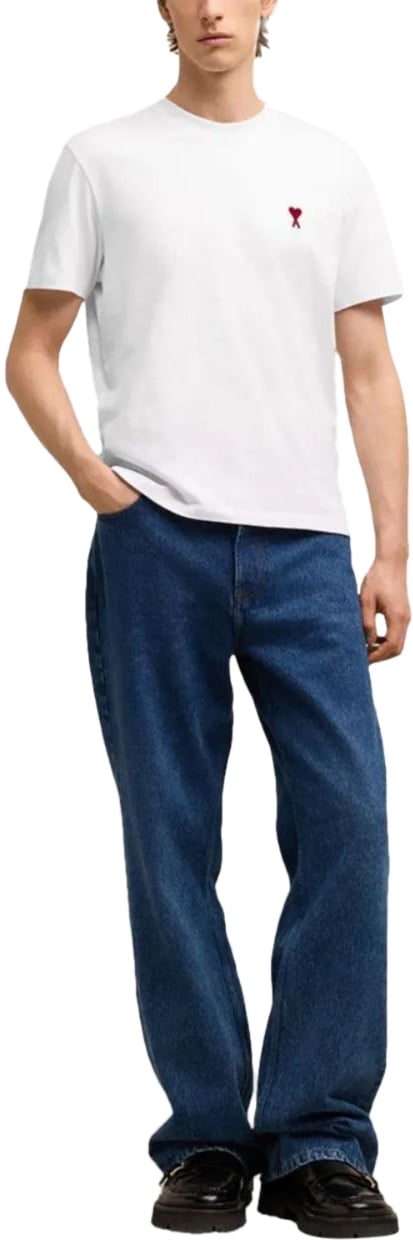 AMI Paris T-Shirts And Polos White Wit