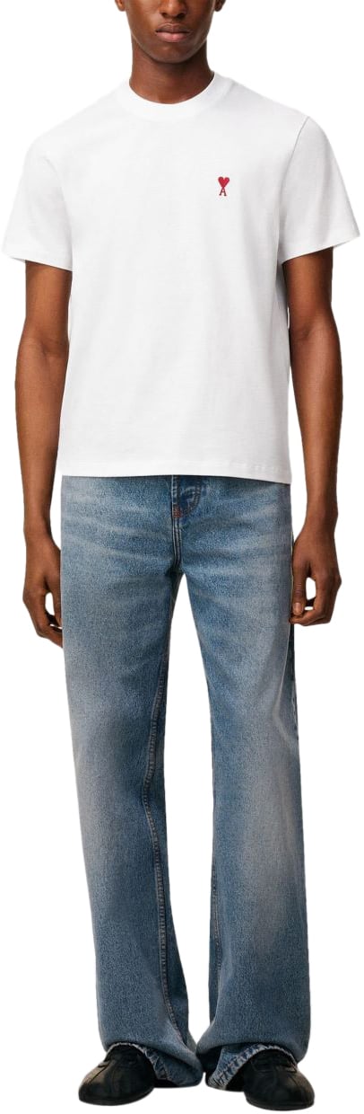 AMI Paris T-Shirts And Polos White Wit