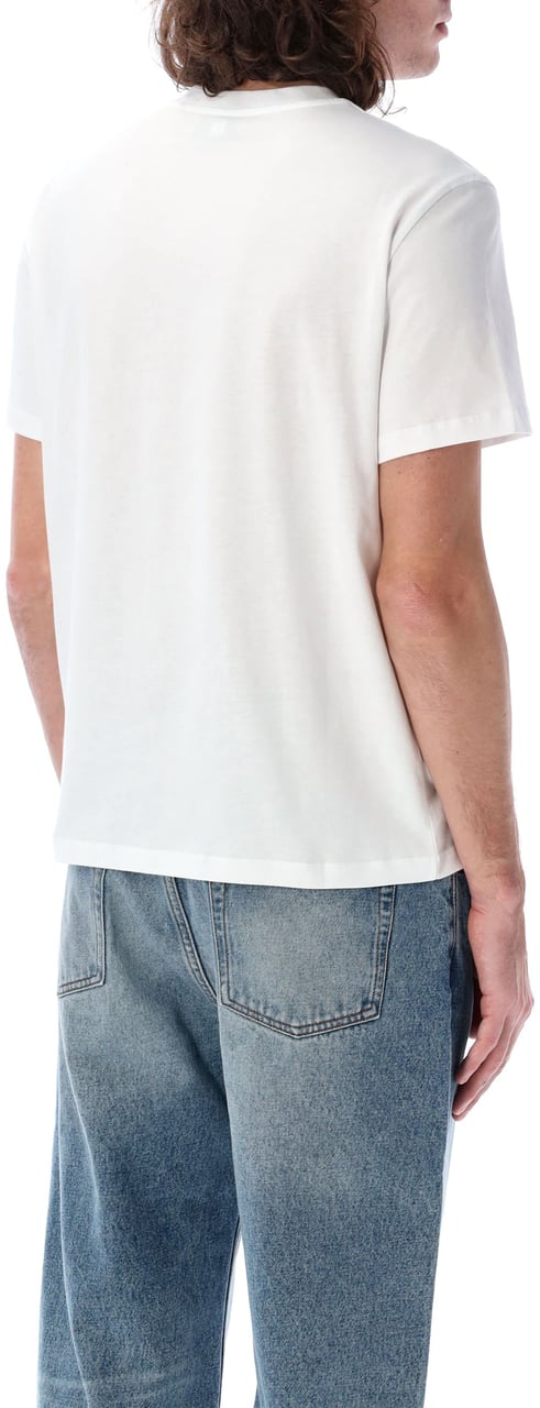 AMI Paris Ami De Coeur Tshirt Bianco Wit