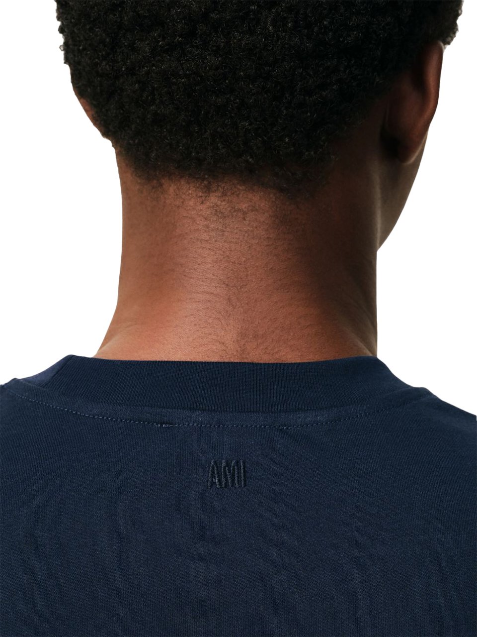 AMI Paris T-Shirts And Polos Marine Navy