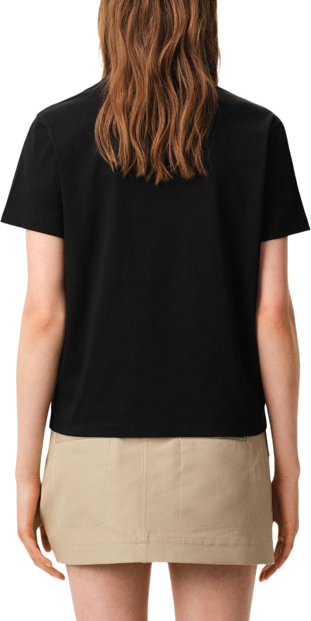 AMI Paris T-Shirts And Polos Black Zwart