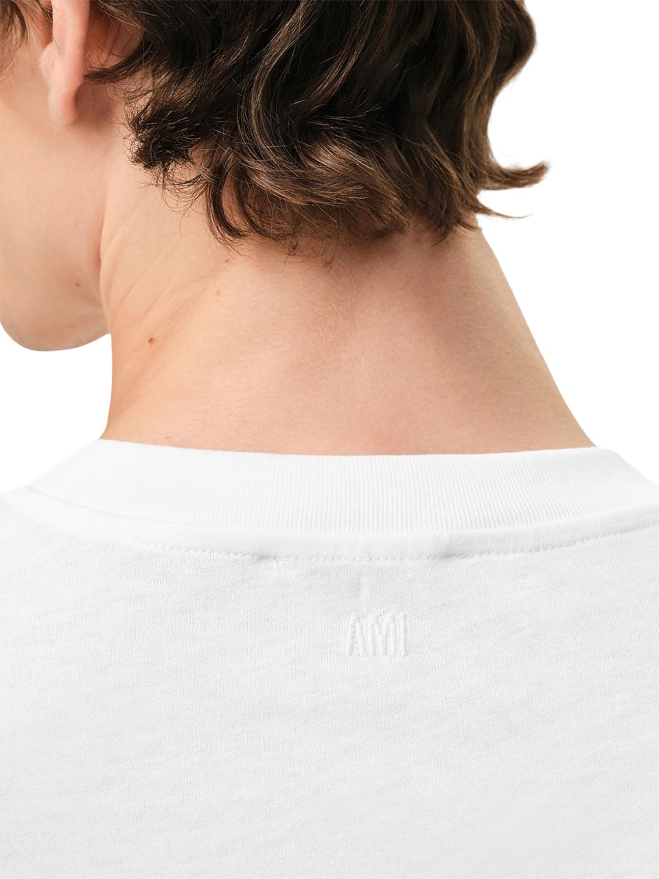AMI Paris T-Shirts And Polos White Wit