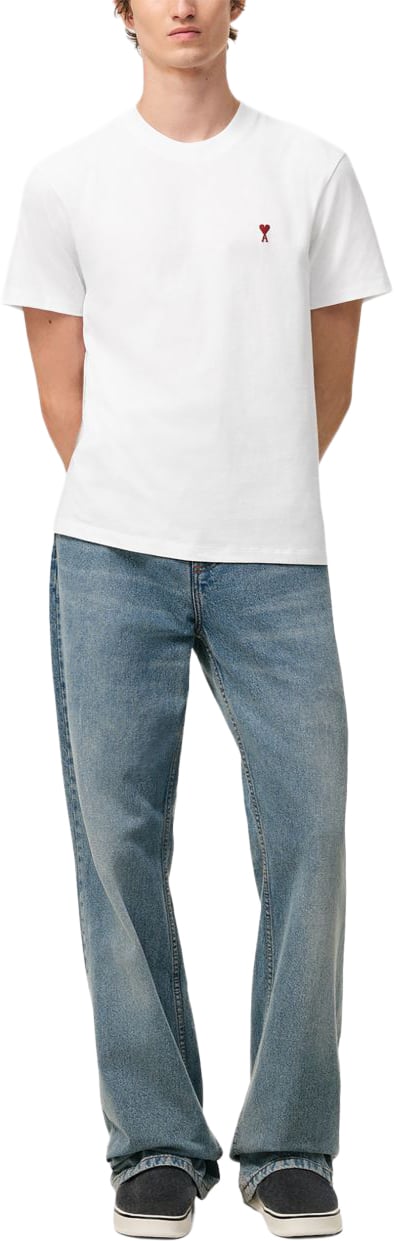 AMI Paris T-Shirts And Polos White Wit