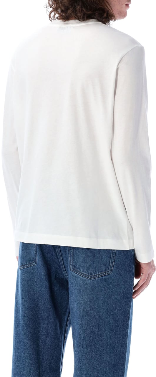 AMI Paris Ami De Coeur Tshirt Bianco Wit