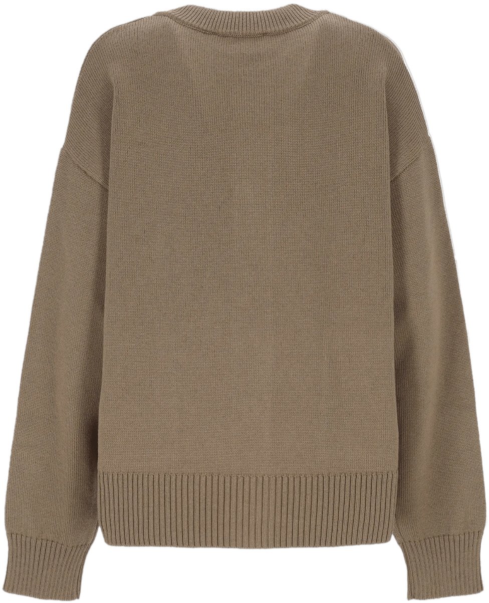 AMI Paris CARDIGAN ADC TAUPE Taupe