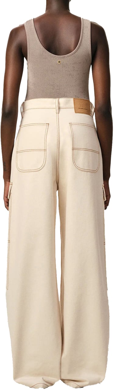AMI Paris Cargo Off White Wit