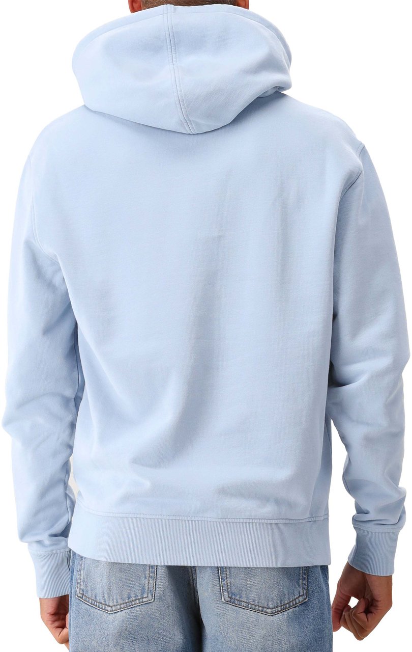 AMI Paris AMI Paris Hoodie Blauw Molleton ADC Blauw