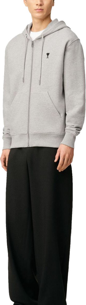 AMI Paris Sweaters Gris Cendré Grijs