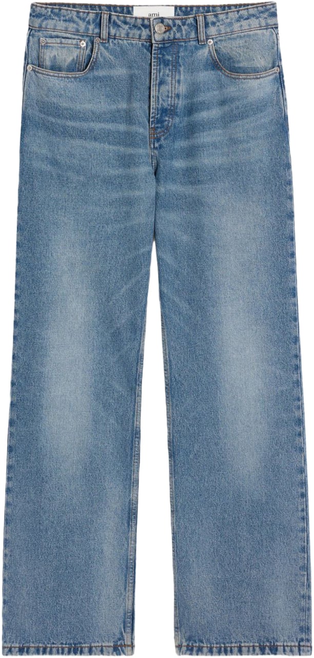 AMI Paris Jeans Clear Blue Blauw