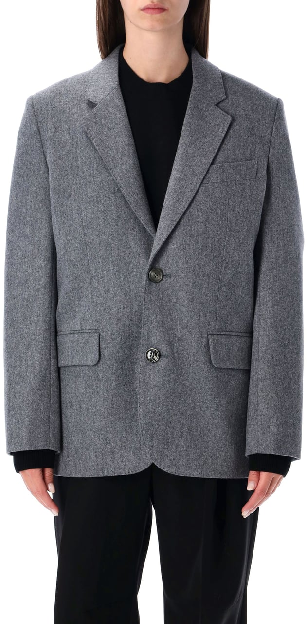 AMI Paris Jacket 2 Btn Grigio Grijs