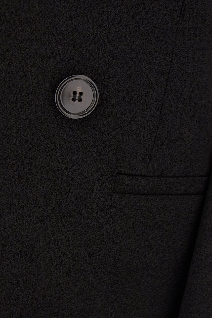 AMI Paris Ami Paris Black crÃªpe blazer Zwart