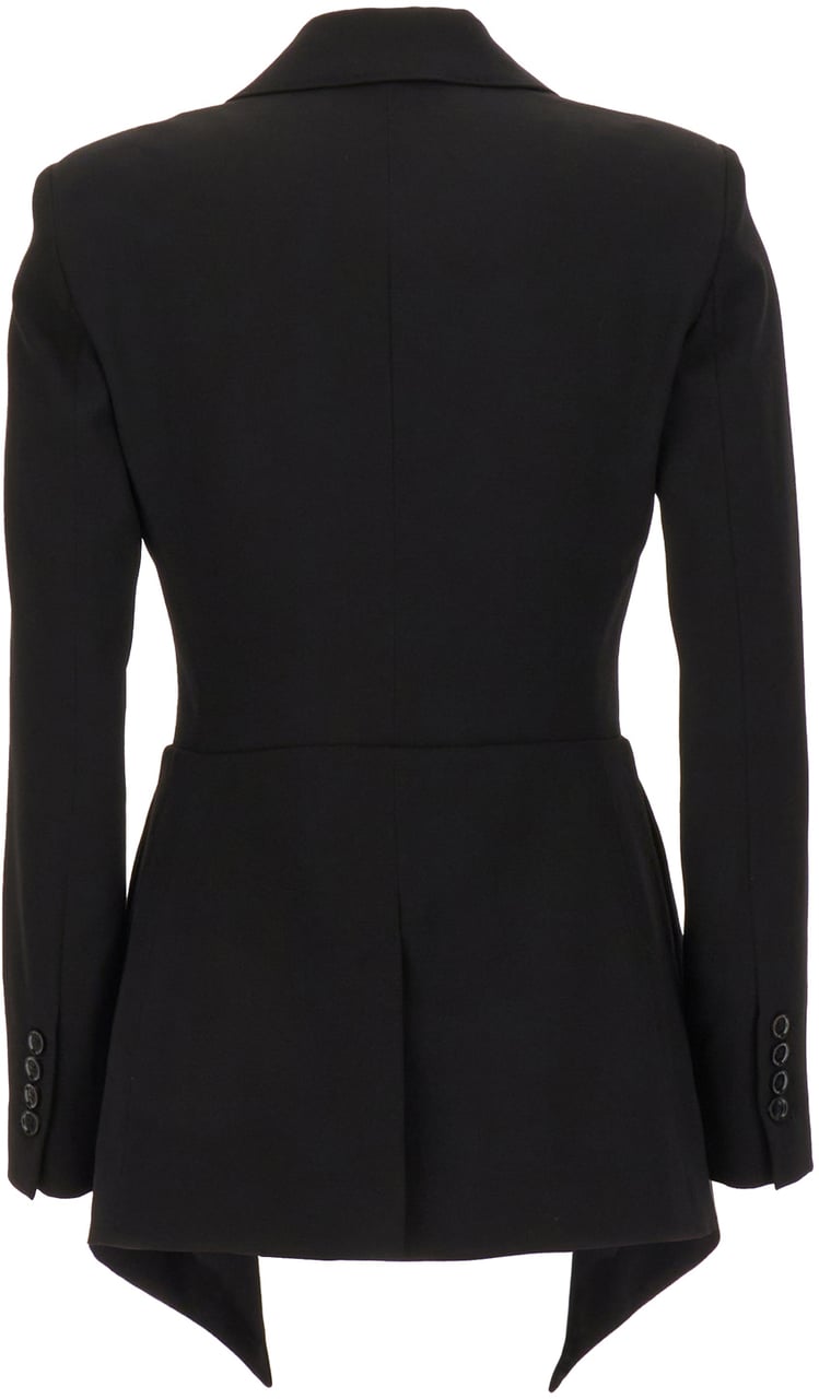 AMI Paris Ami Paris Black crÃªpe blazer Zwart
