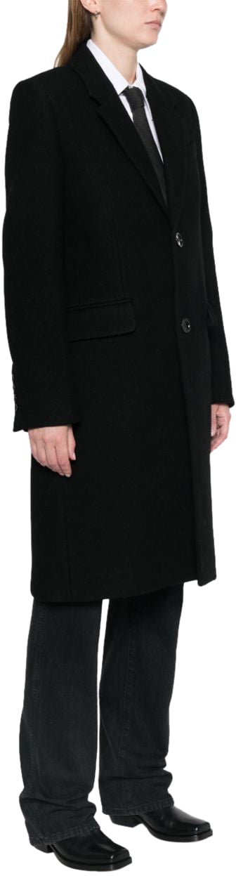 AMI Paris Coats Black Zwart