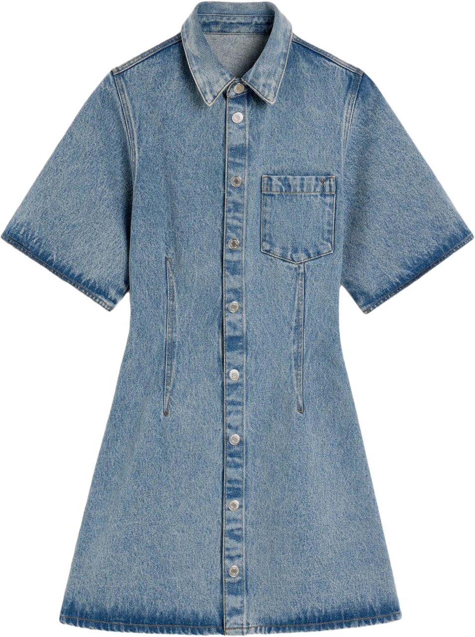 AMI Paris Dresses Blue Blauw