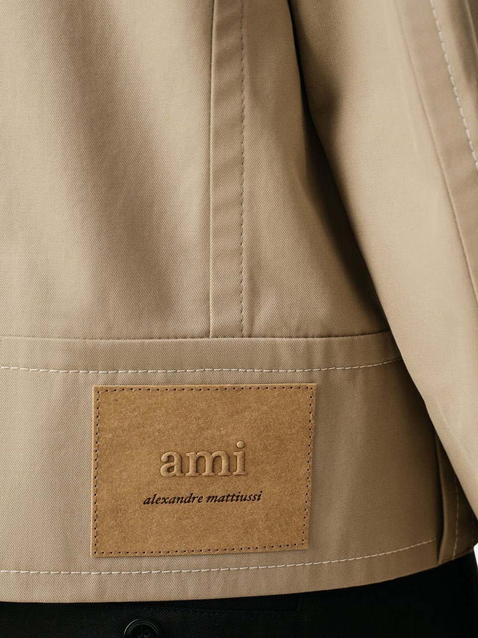 AMI Paris Jackets Beige Beige