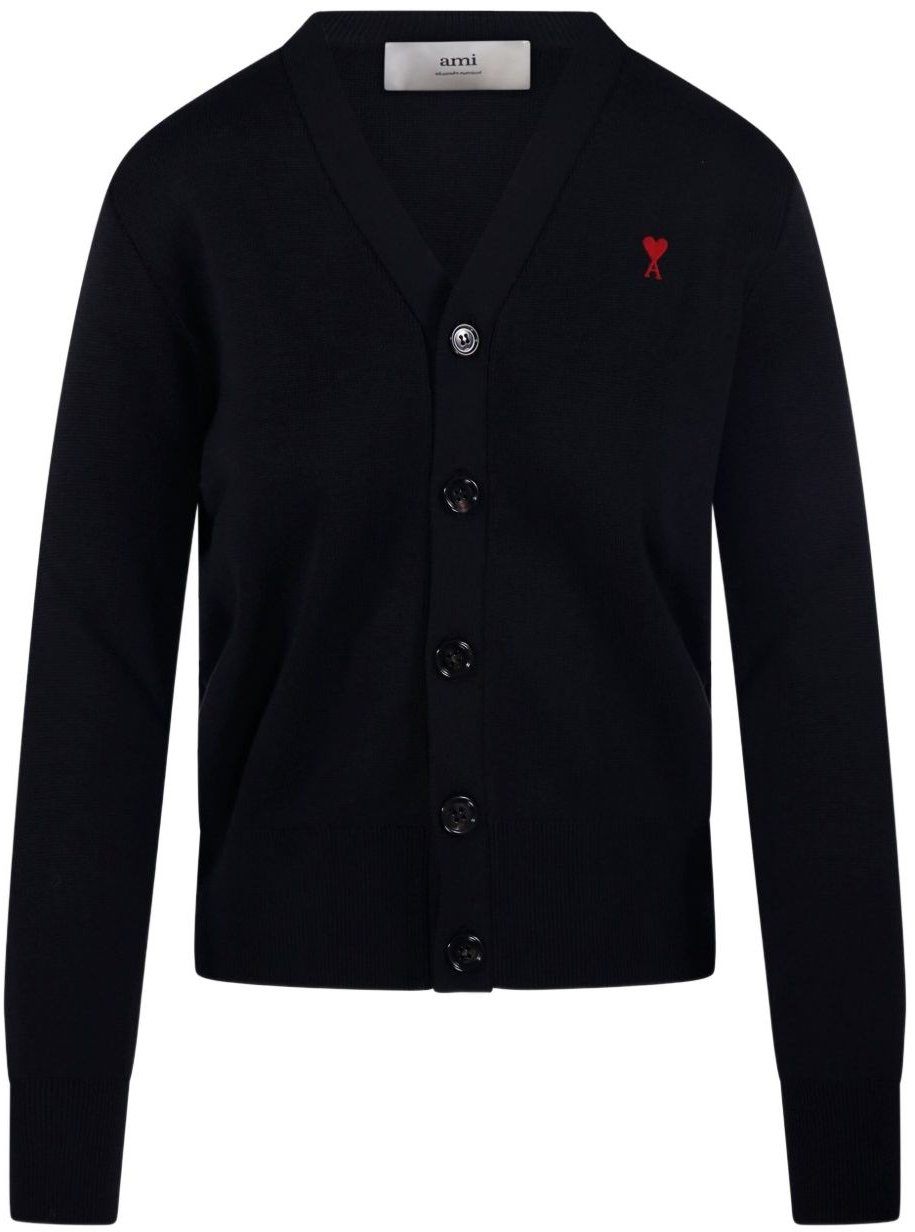 AMI Paris Sweaters Black Zwart