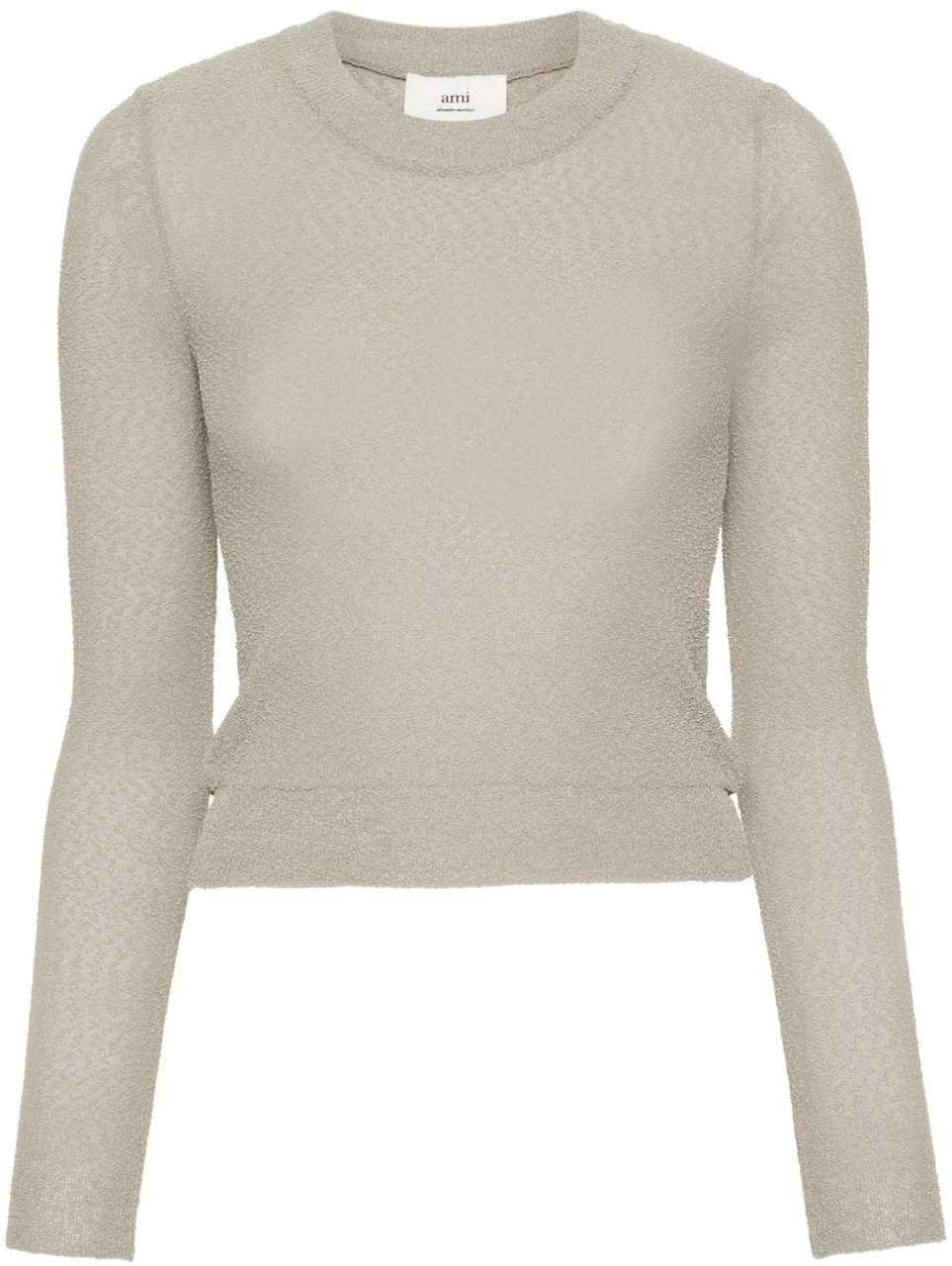 AMI Paris Sweaters Sage Groen