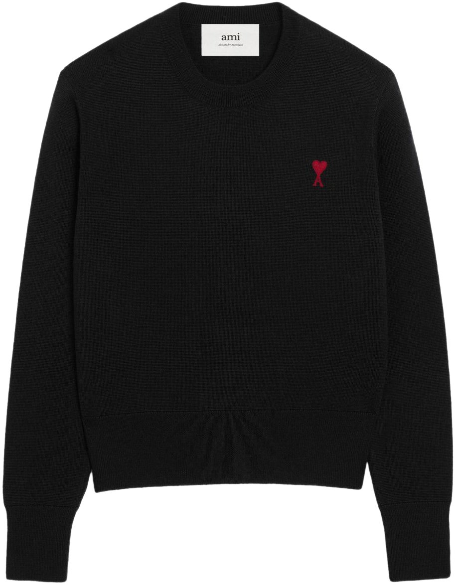 AMI Paris Sweaters Black Zwart
