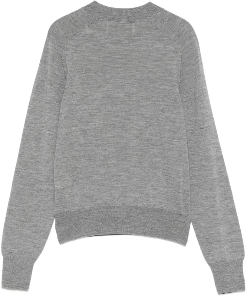 AMI Paris Sweaters Grey Grijs