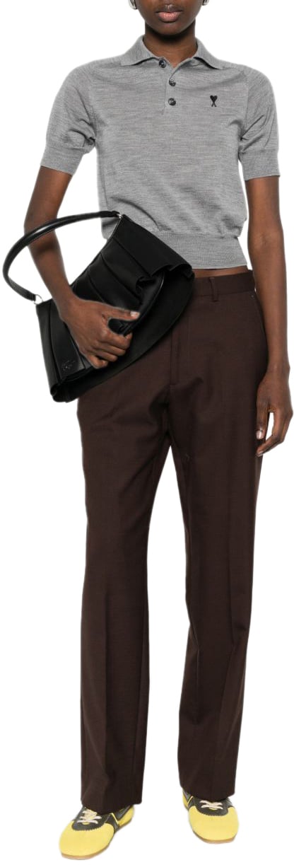 AMI Paris T-Shirts And Polos Grigio Grijs