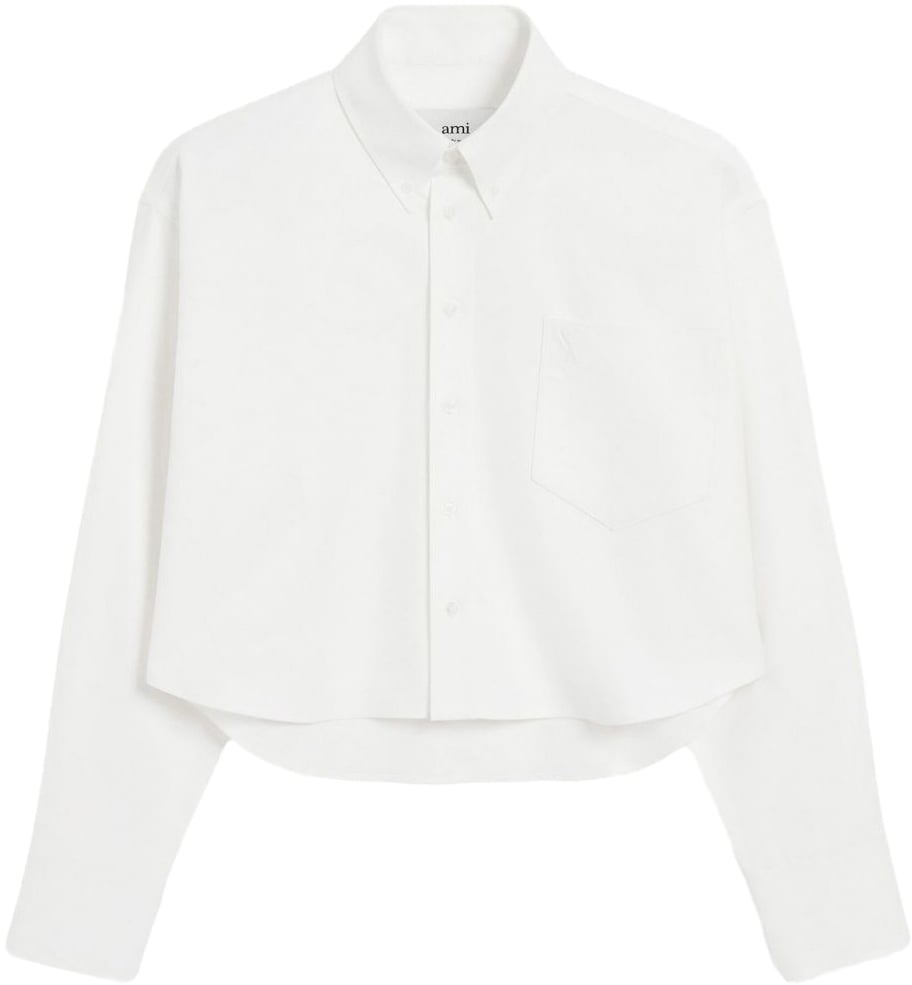AMI Paris Shirts White Wit