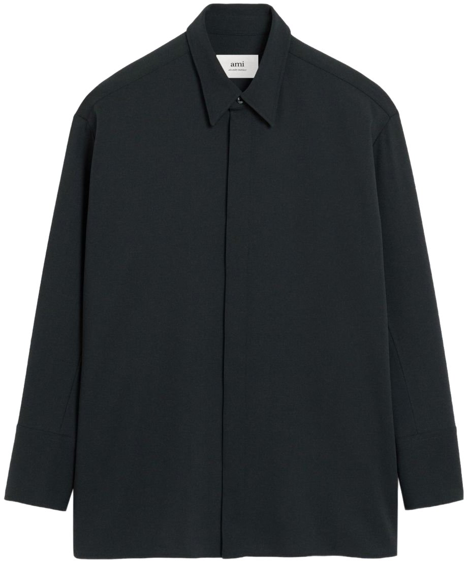 AMI Paris Shirts Grey Grijs