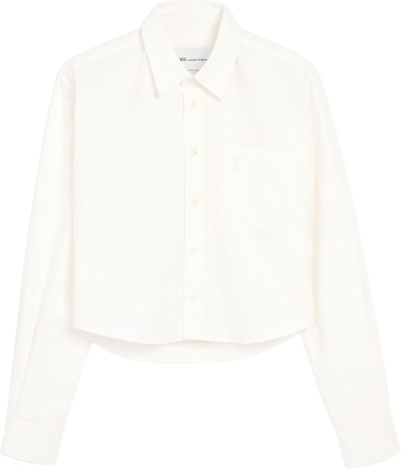 AMI Paris Shirts White Wit