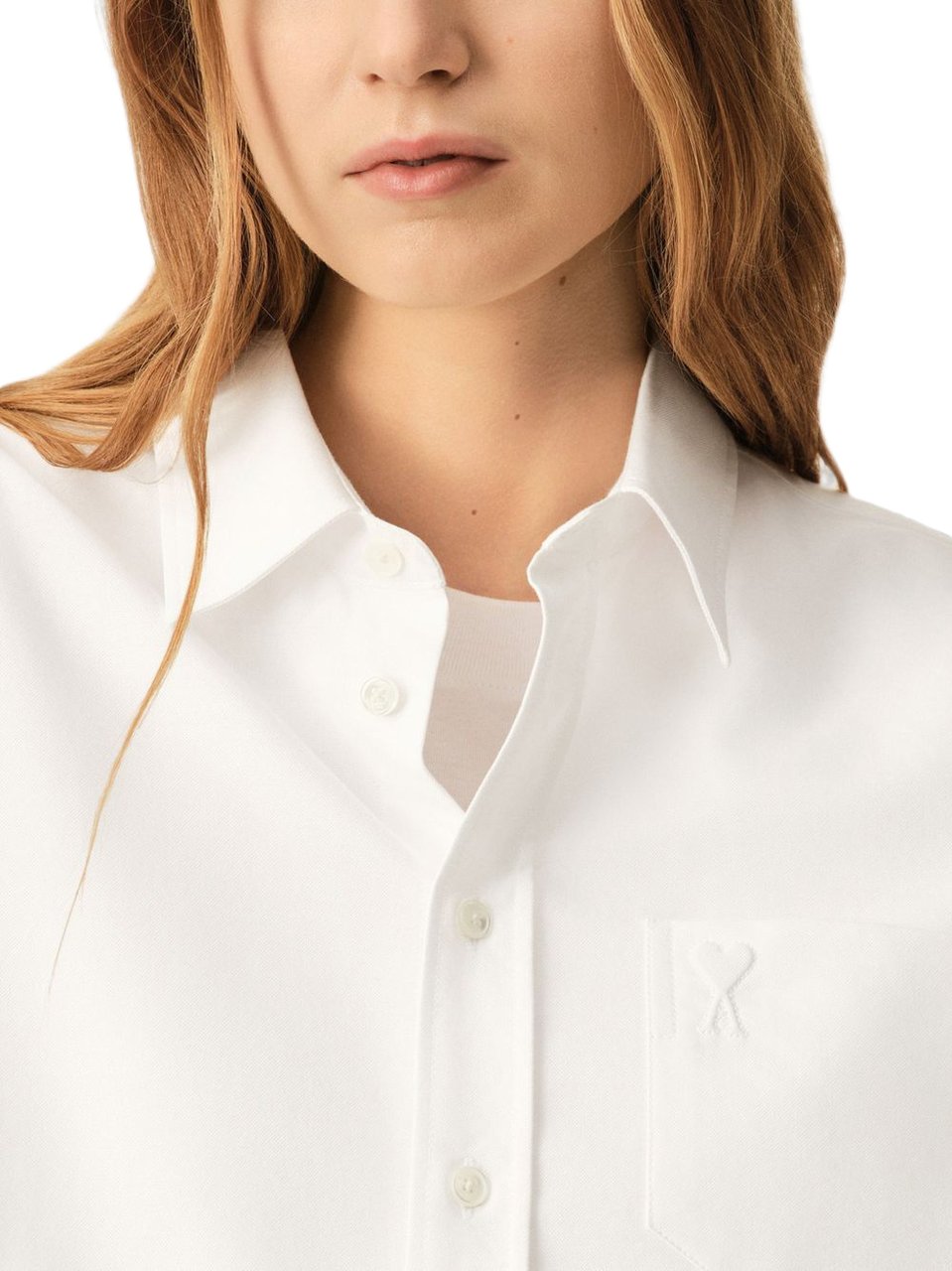 AMI Paris Shirts White Wit