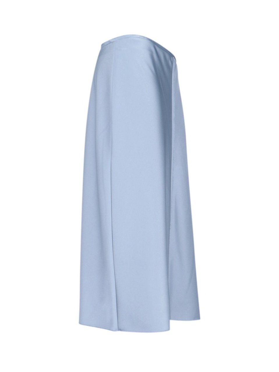 AMI Paris Midi Skirt – Pink Blauw