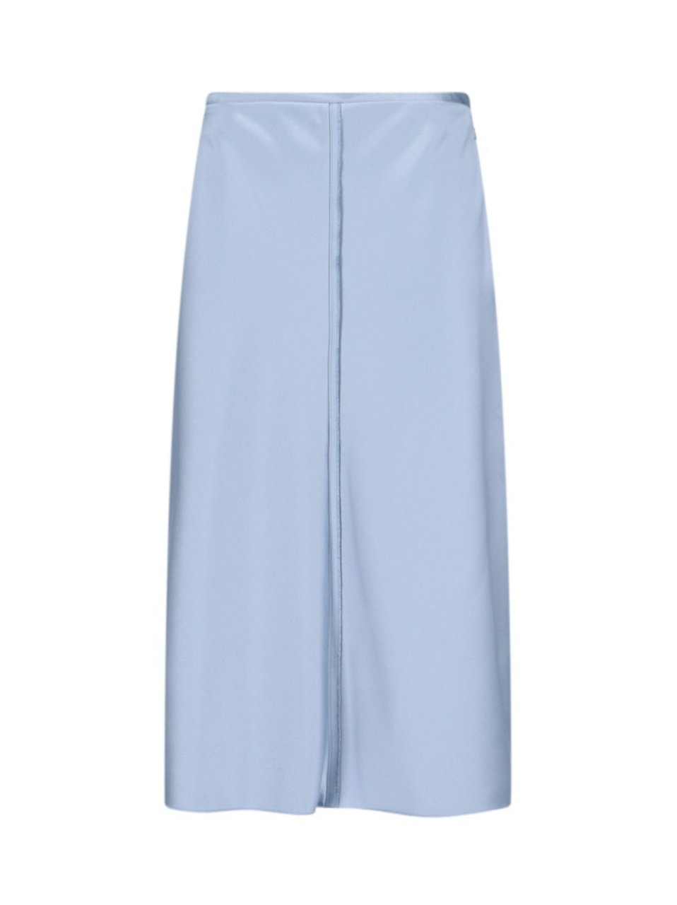 AMI Paris Midi Skirt – Pink Blauw