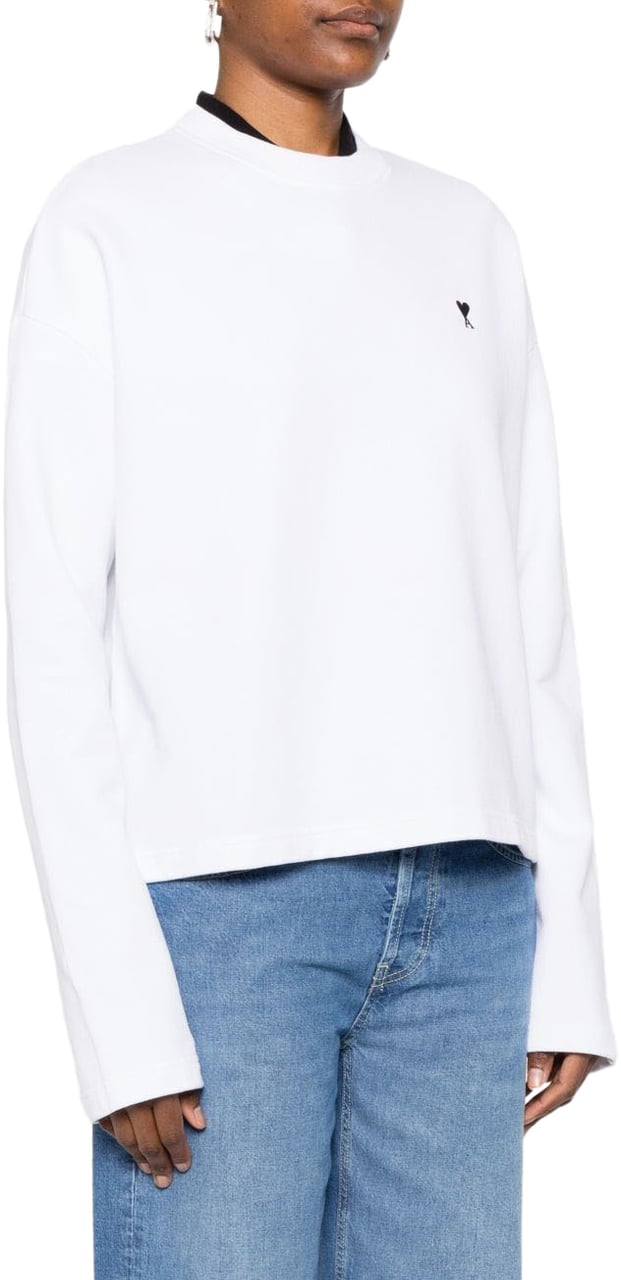 AMI Paris Sweaters White Wit