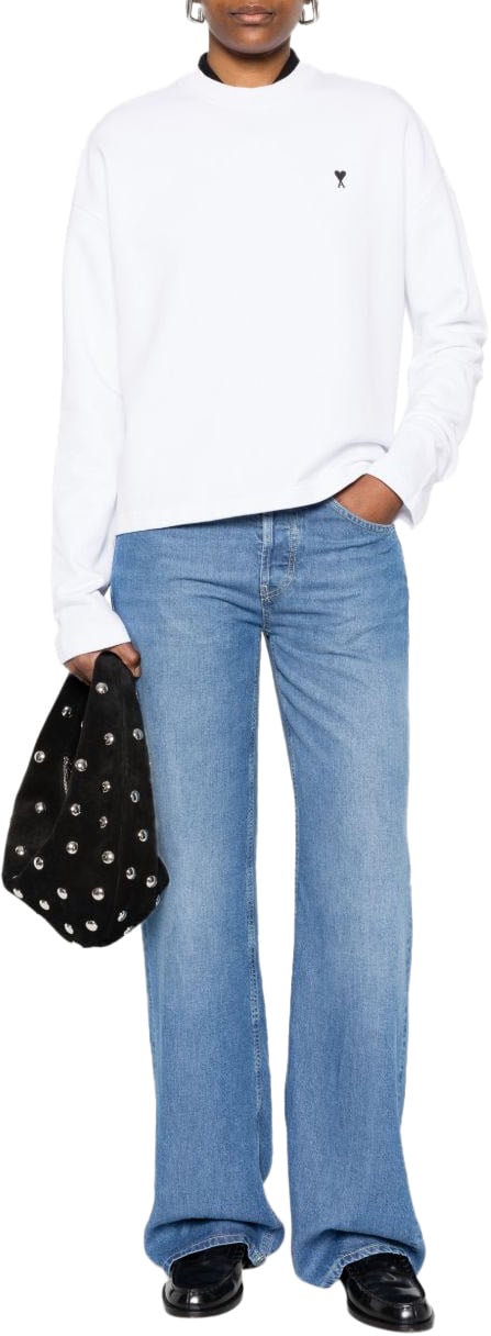 AMI Paris Sweaters White Wit