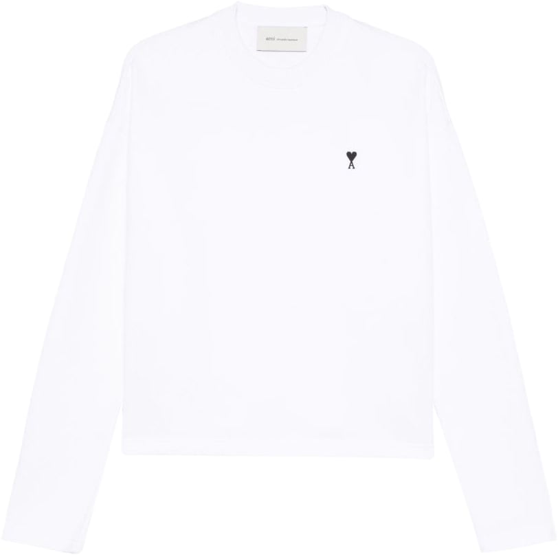 AMI Paris Sweaters White Wit
