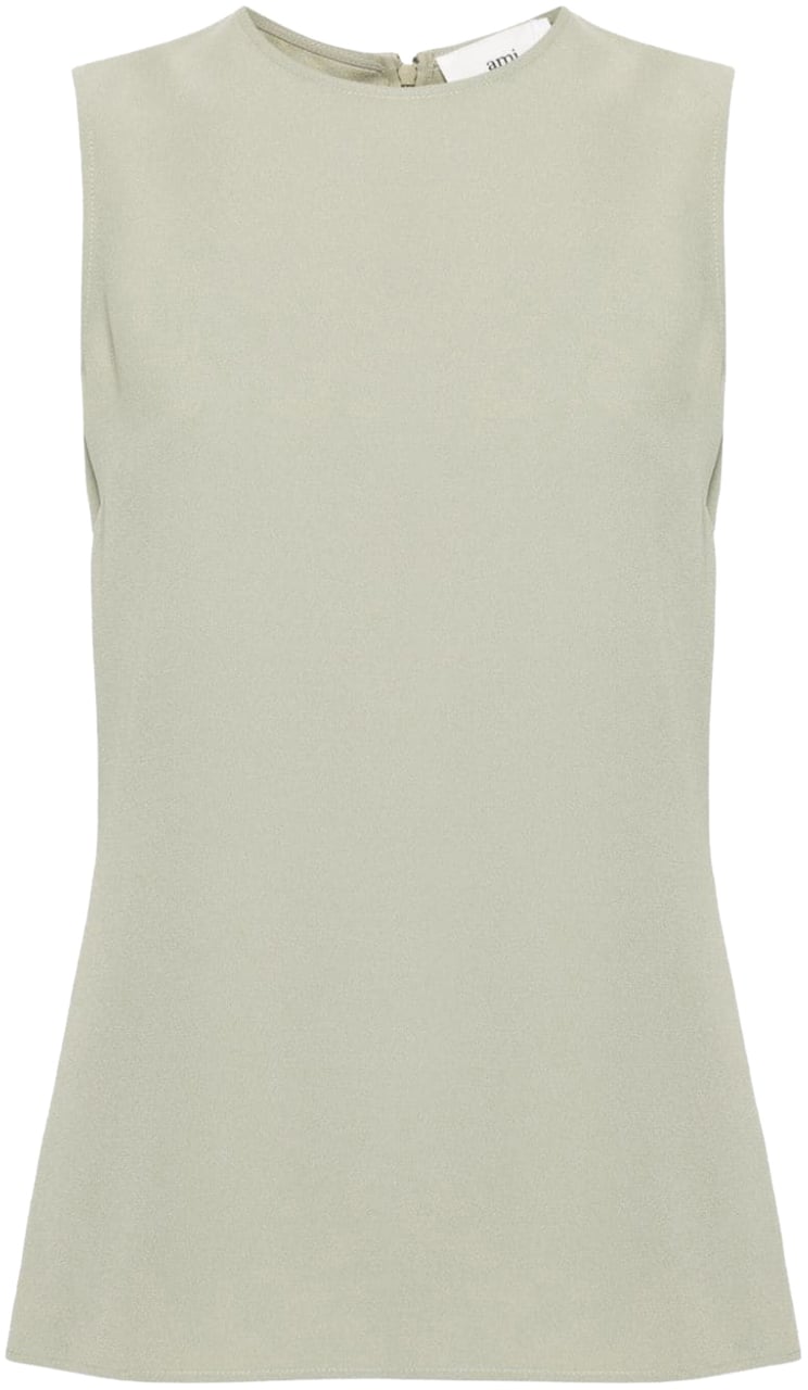 AMI Paris Top Sage Groen