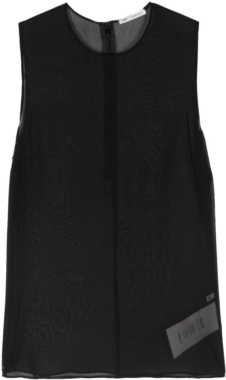 AMI Paris Top Black Zwart