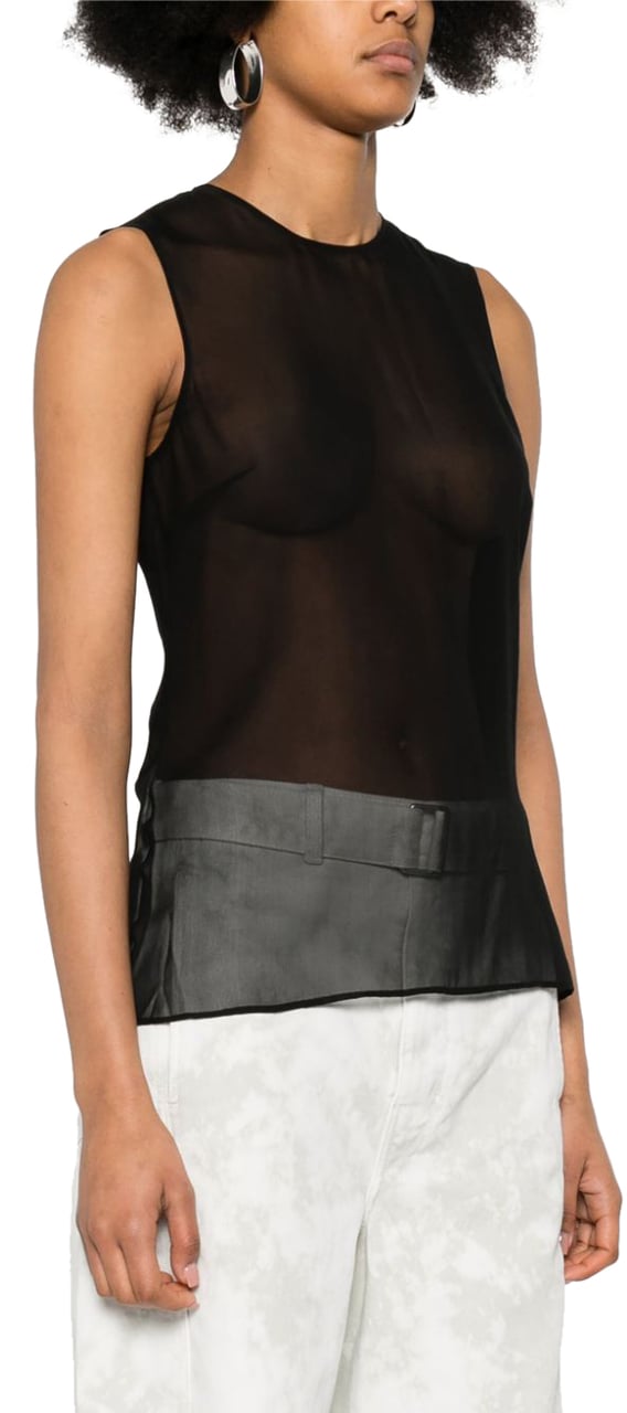 AMI Paris Top Black Zwart