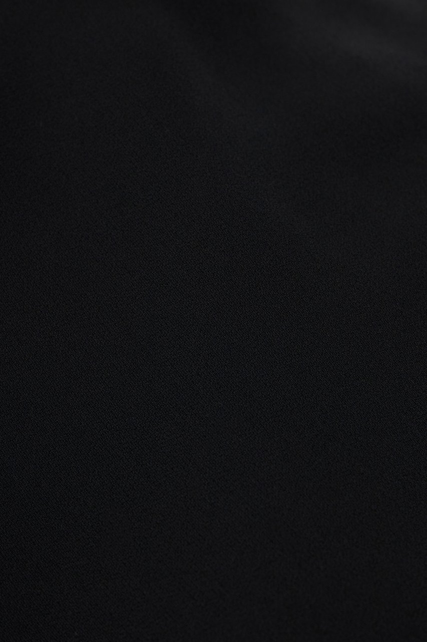 AMI Paris AMI Paris Black acetate blend top Zwart