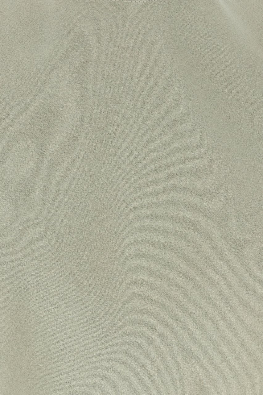 AMI Paris AMI Paris Sage green acetate blend top Groen