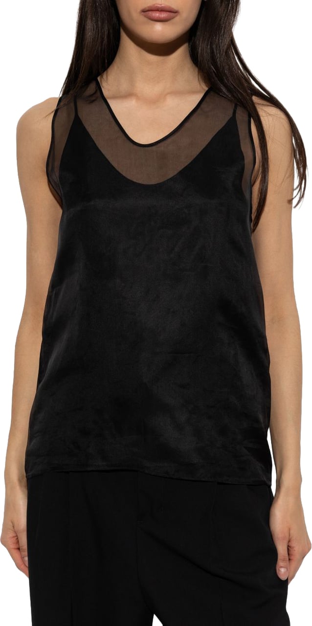 AMI Paris Top Black Zwart