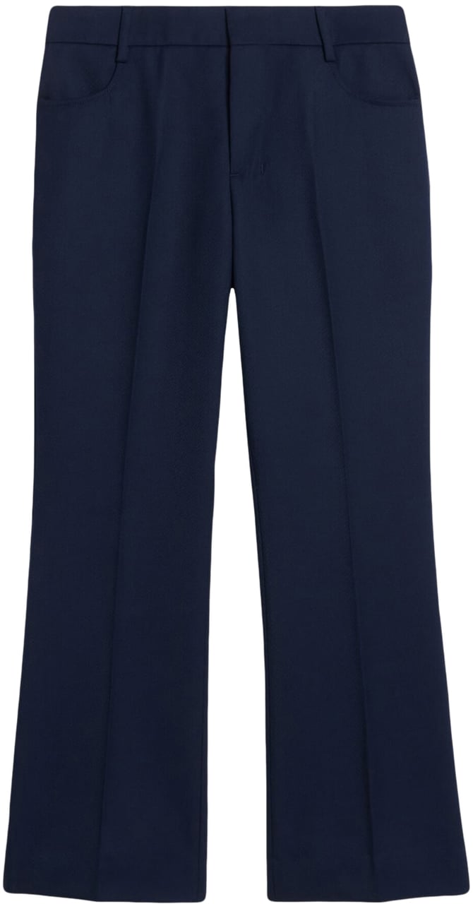 AMI Paris Trousers Bleu Nautique Blauw