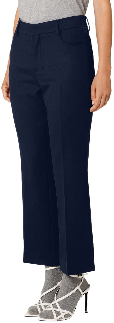 AMI Paris Trousers Bleu Nautique Blauw