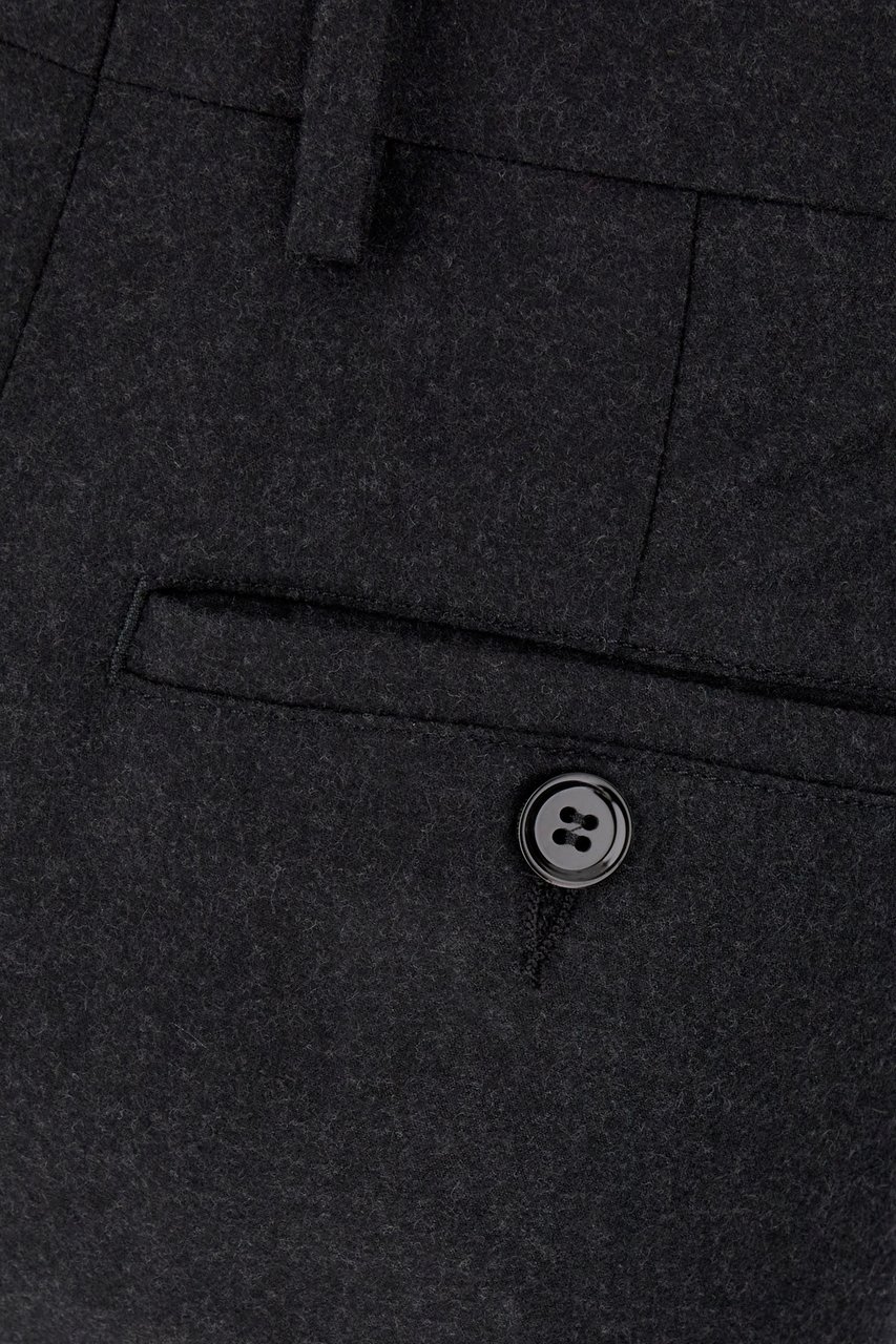 AMI Paris AMI Paris Dark grey wool pant Grijs