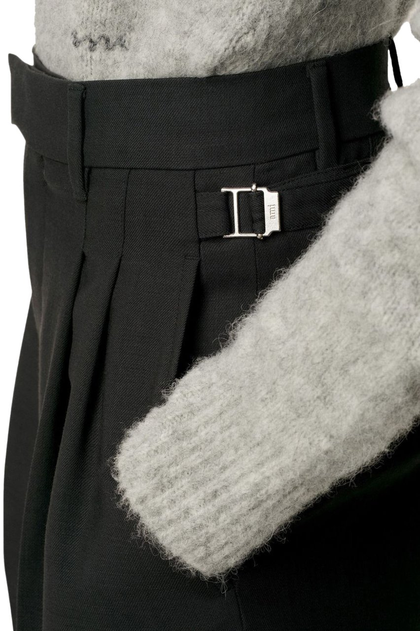 AMI Paris Trousers Grey Grijs