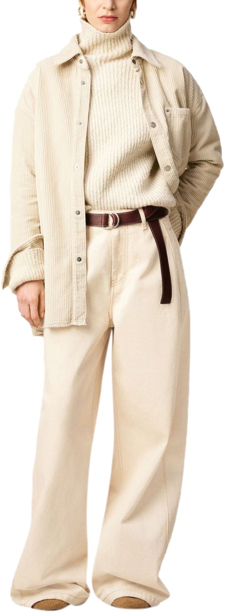 AMI Paris Jeans Beige Beige