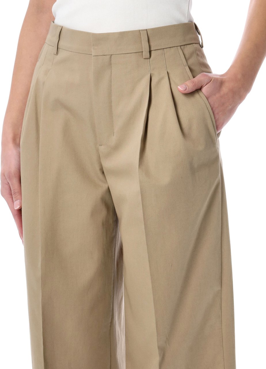 AMI Paris Pelated Pant Beige Beige