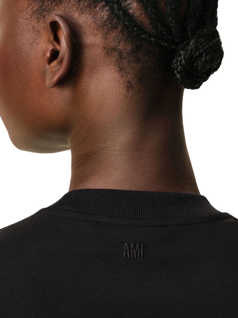 AMI Paris T-Shirts And Polos Black Zwart