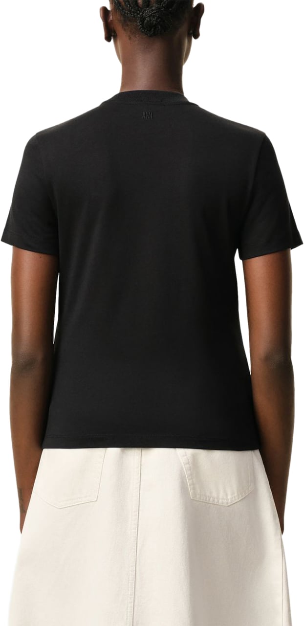 AMI Paris T-Shirts And Polos Black Zwart